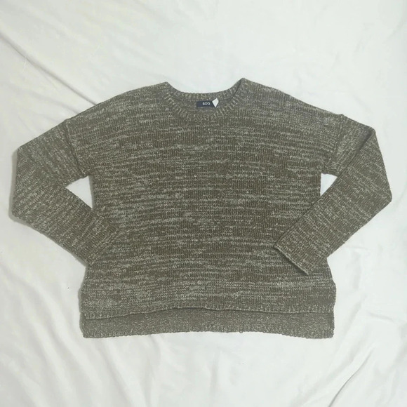 Urban Outfitters BDG Marbled Chucky Knit Sweater, Color Green/Gray Size XS-TP - Picture 1 of 12